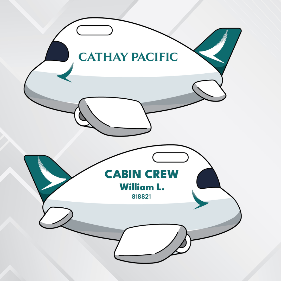 Airplane tag - Hong kong and China Airliners