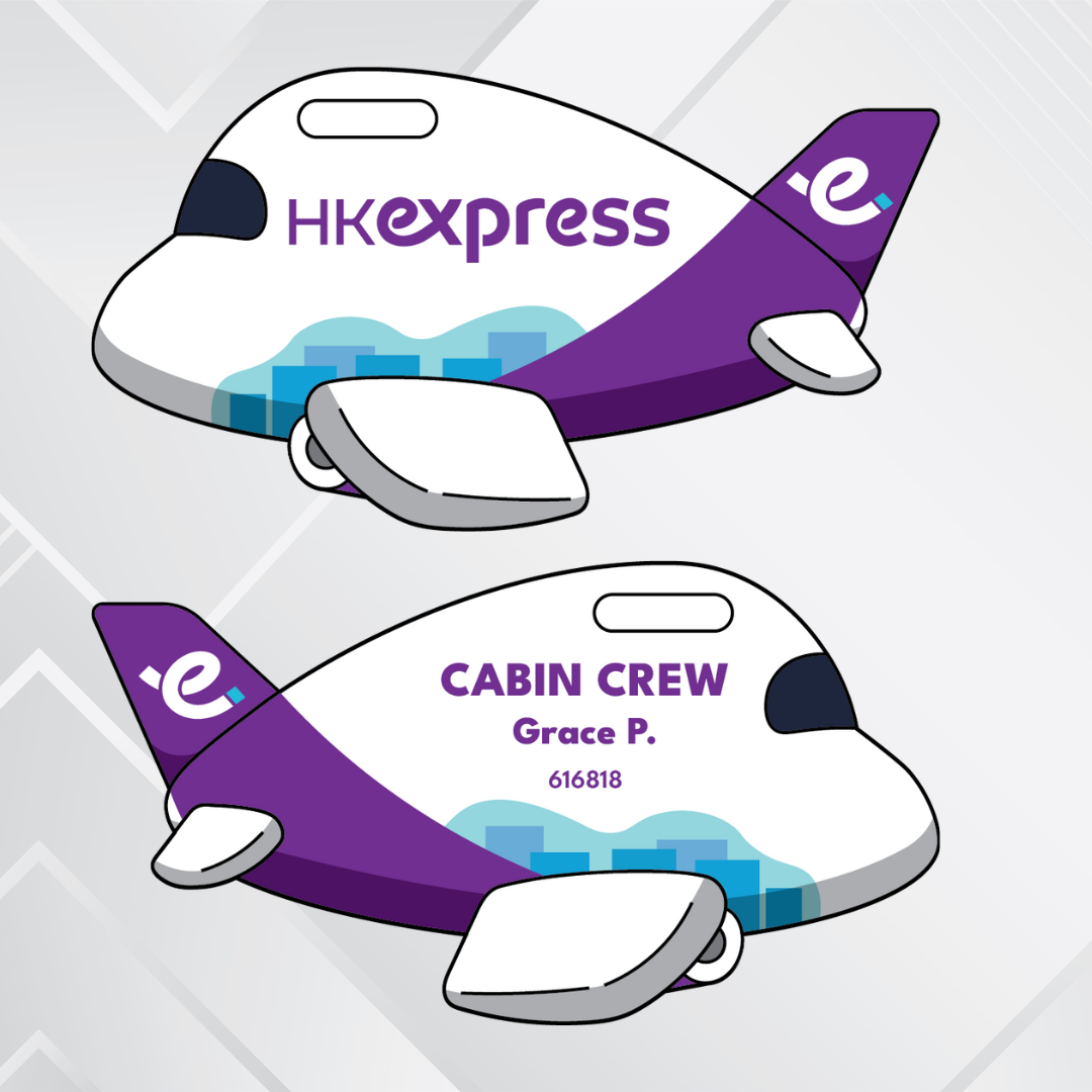Airplane tag - Hong kong and China Airliners
