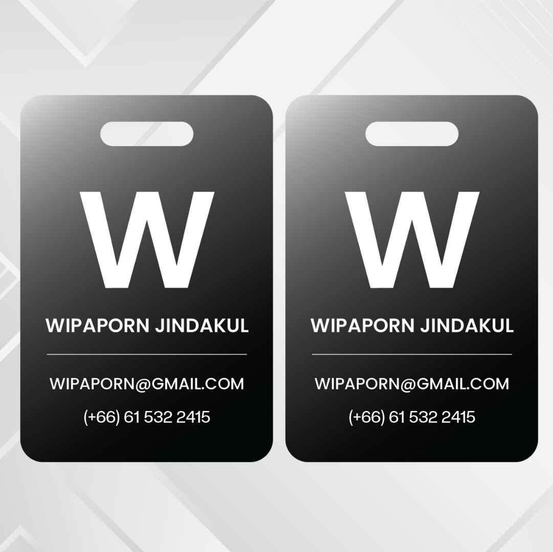 Passenger luggage tag collection 2