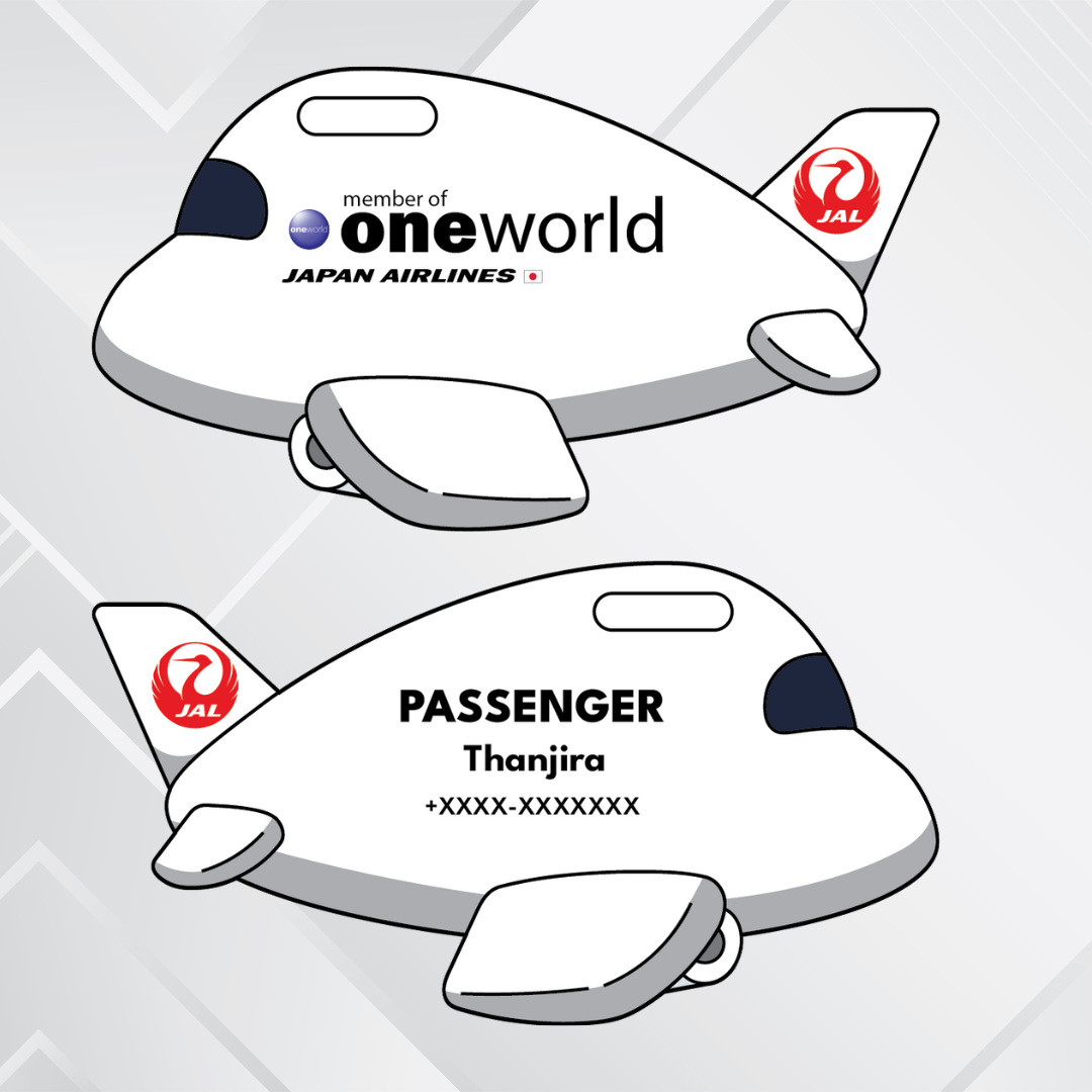 Airplane tag - Japan Airliners