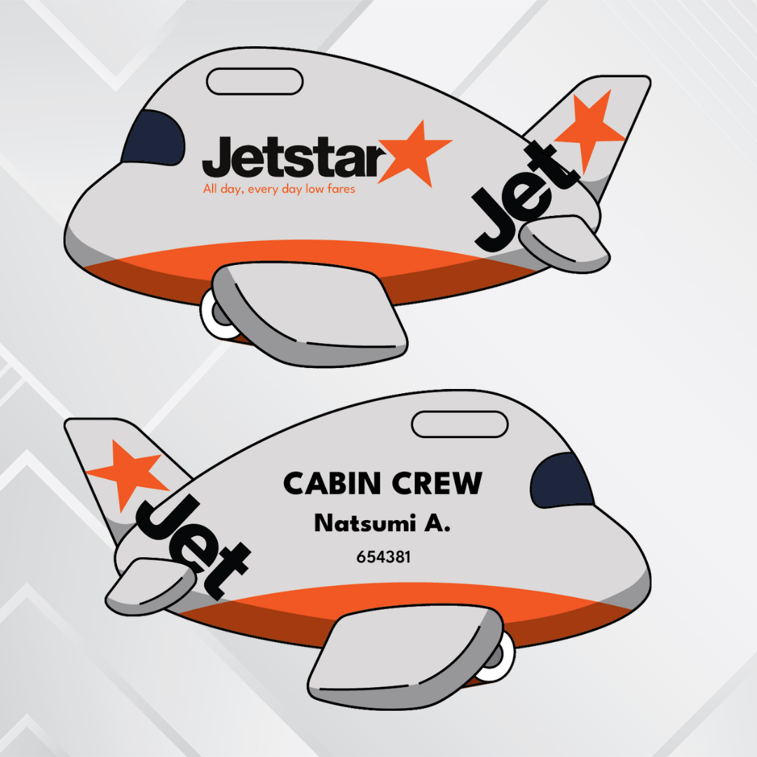 Airplane tag - Malaysia, Singapore