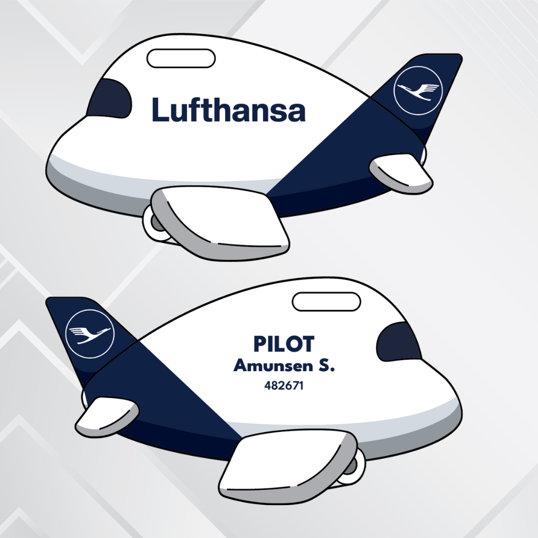 Airplane Tag - Europe Airliners