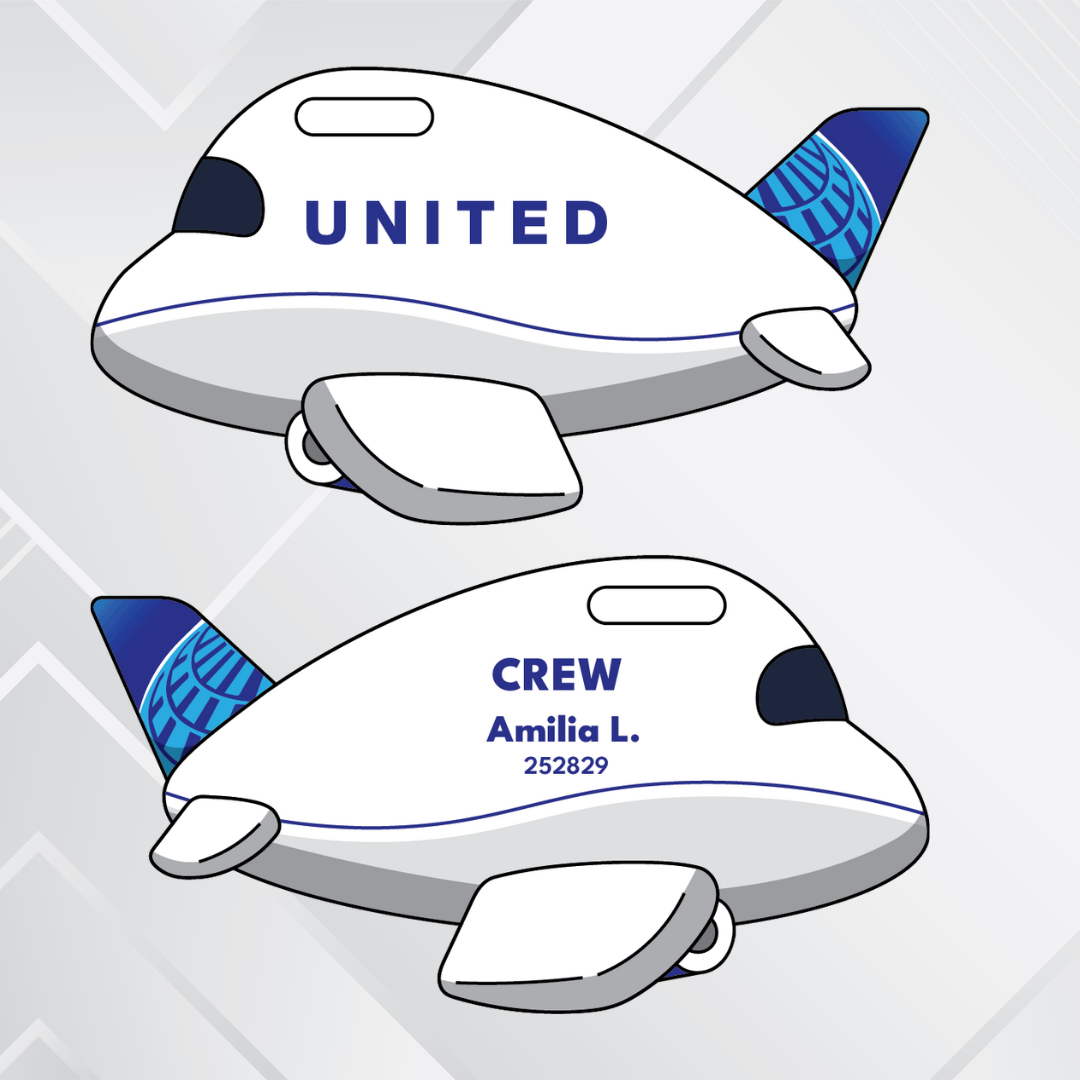 Airplane Tag - North America Airliners