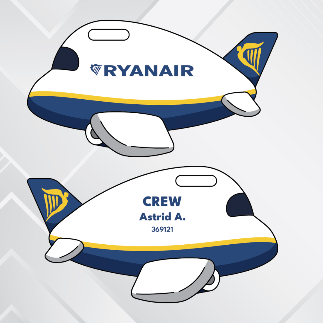 Airplane Tag - Europe Airliners