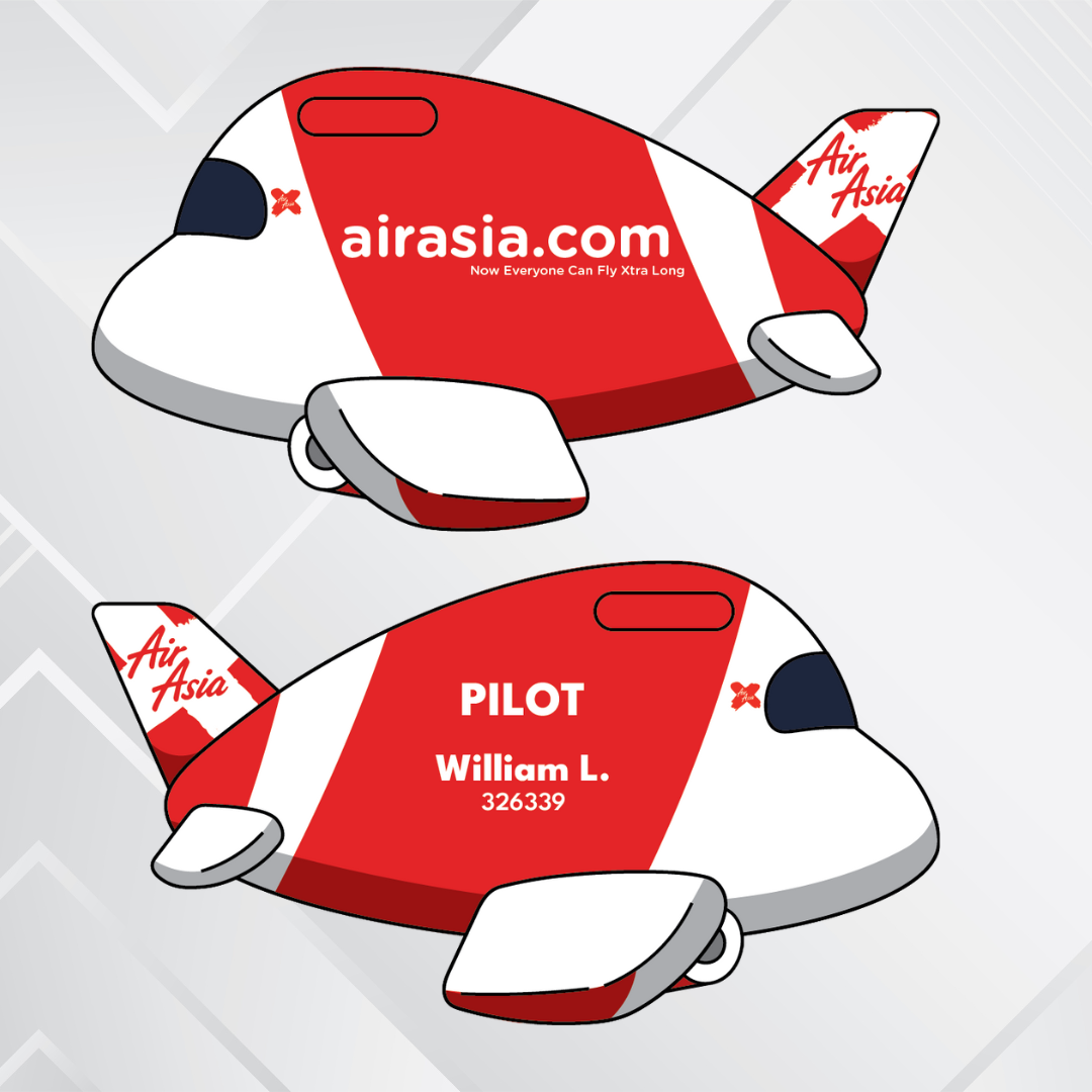 Airplane tag - Malaysia, Singapore