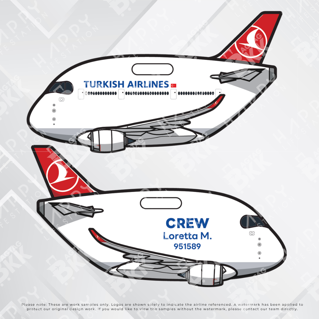 Airplane tag (New A350)