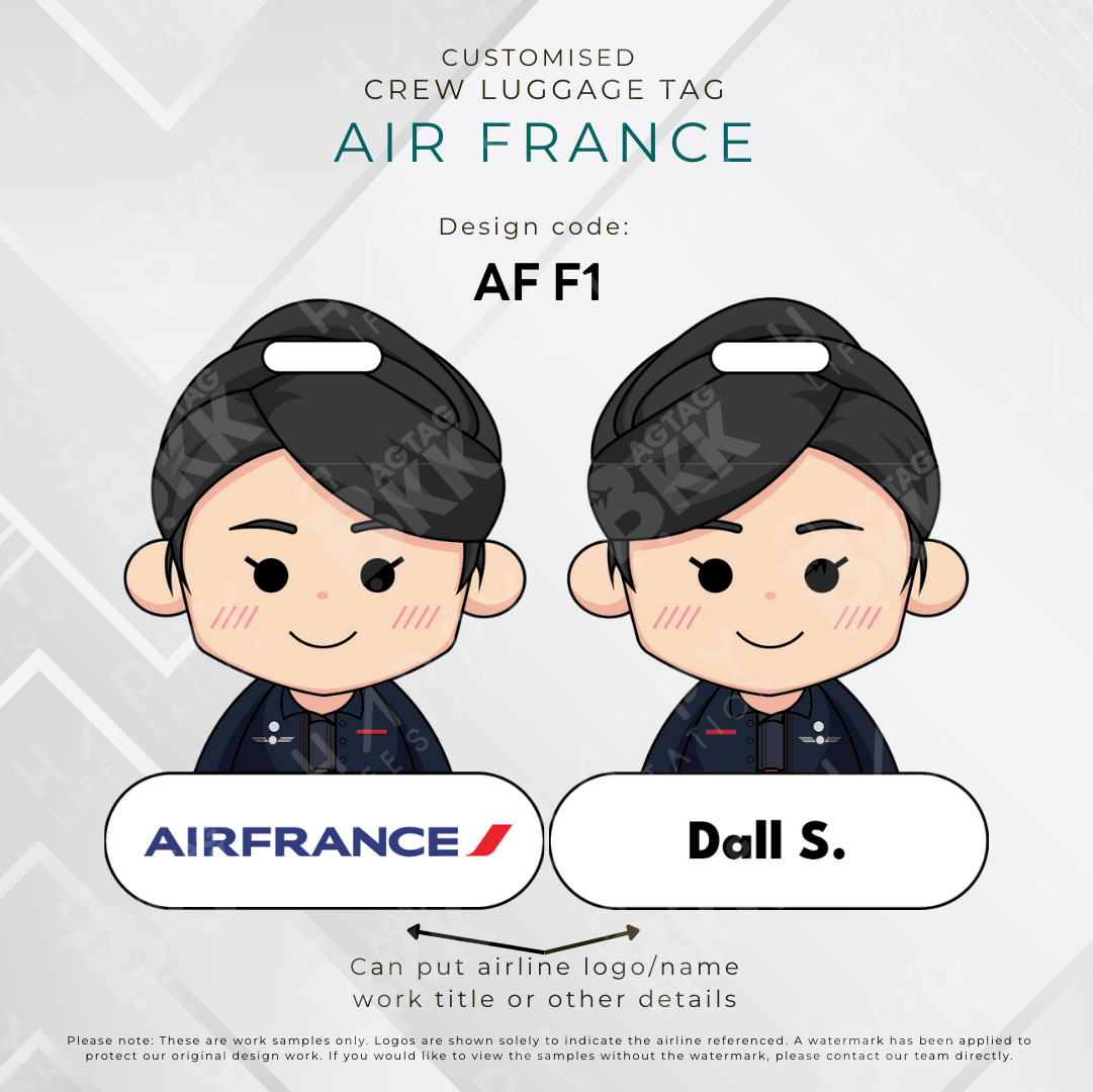 Air France Airlines Crew