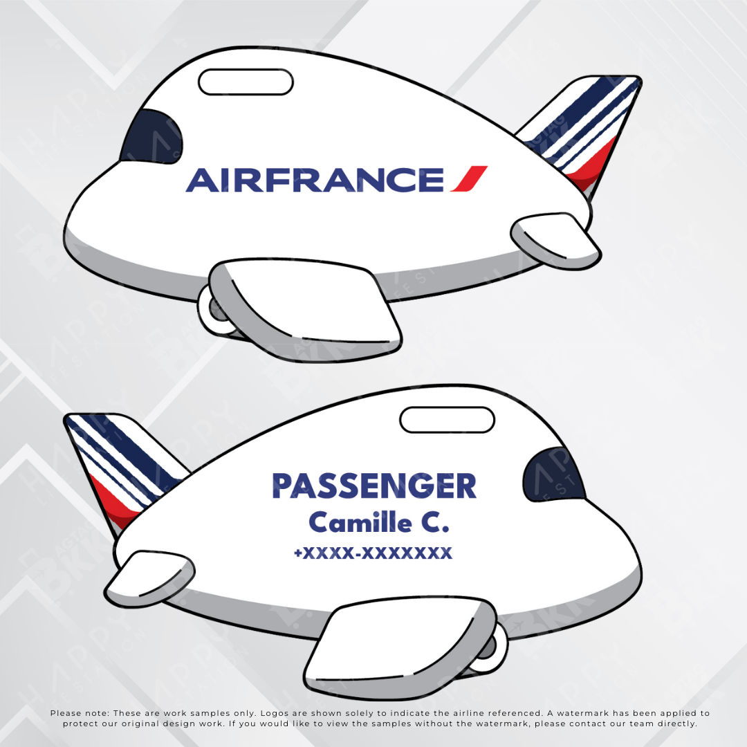 Airplane Tag - Europe Airliners