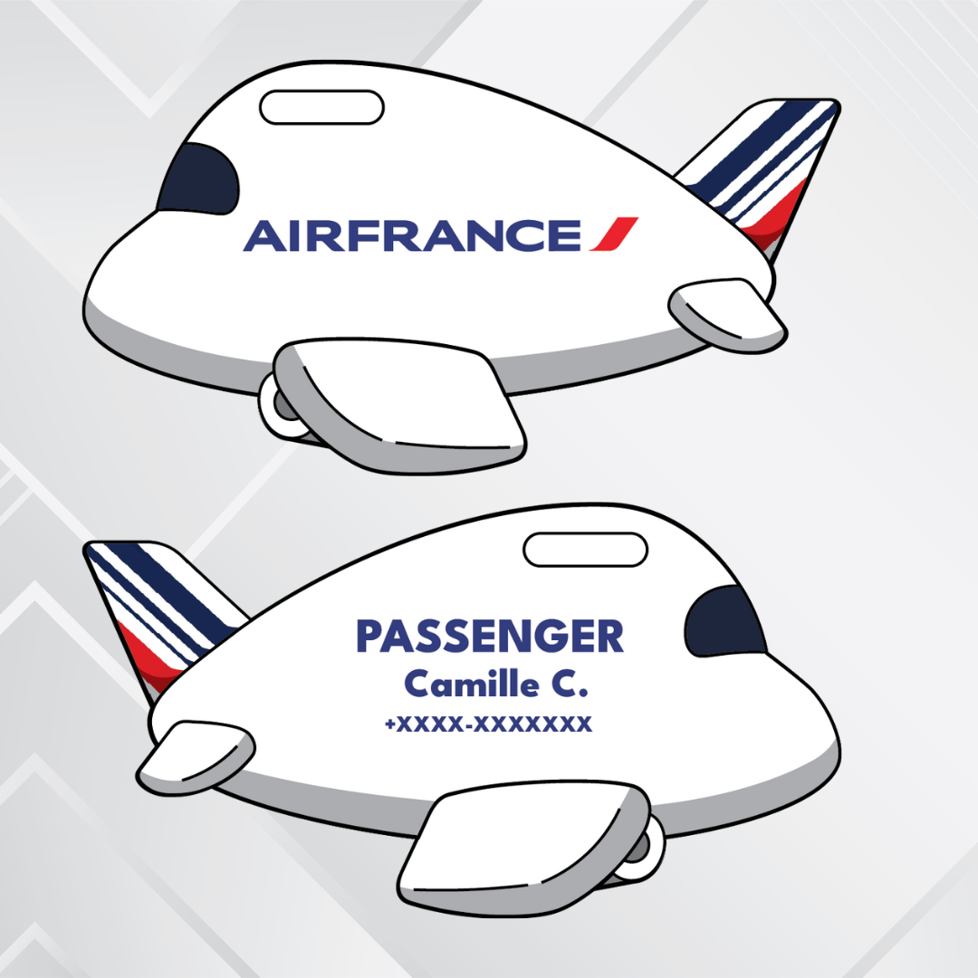 Airplane Tag - Europe Airliners