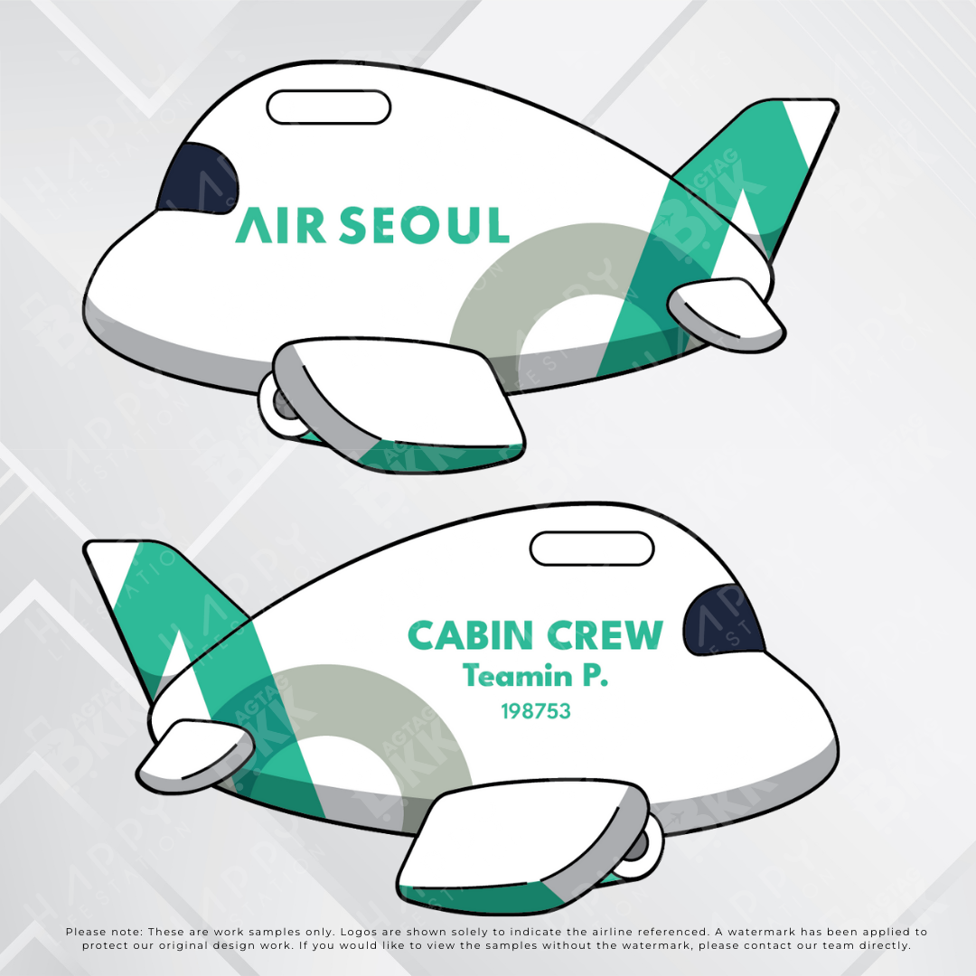 Airplane tag - Korea Airliners