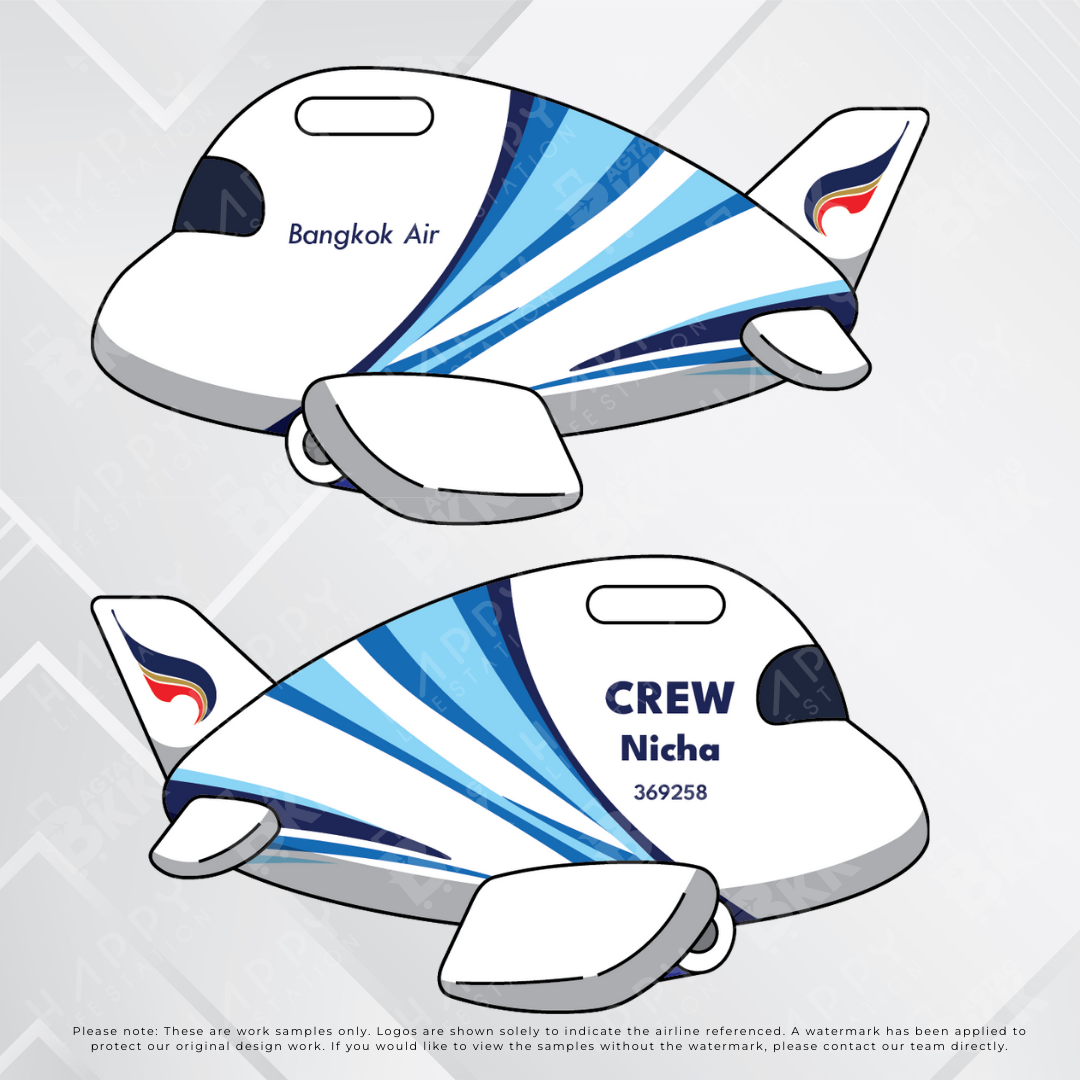 Airplane tag - Thailand Airliners