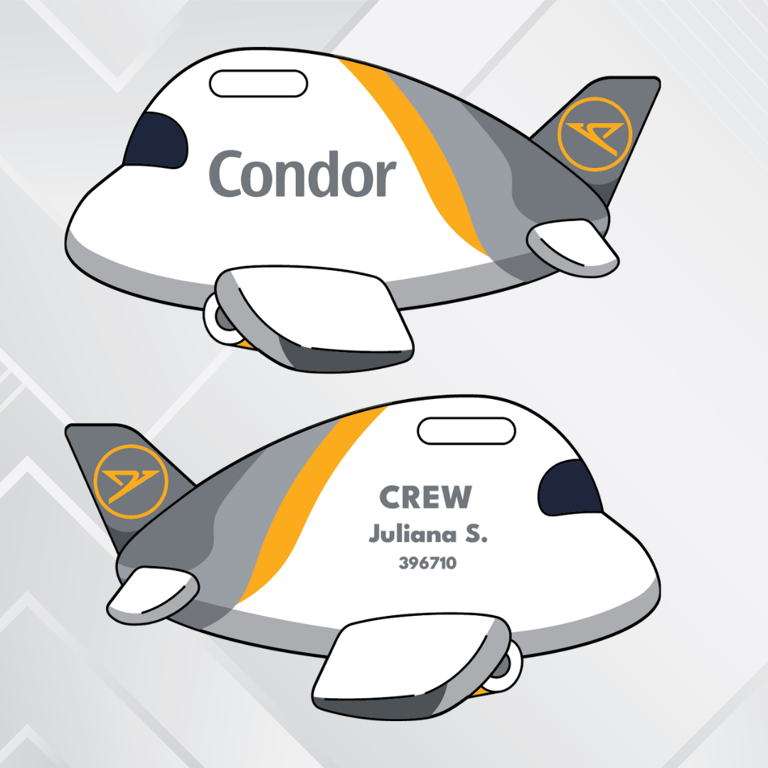 Airplane Tag - Europe Airliners