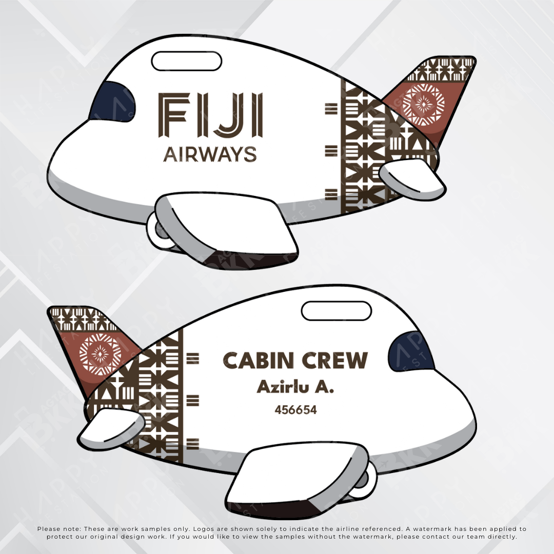 Airplane tag - Other Asian + Oceania Countries
