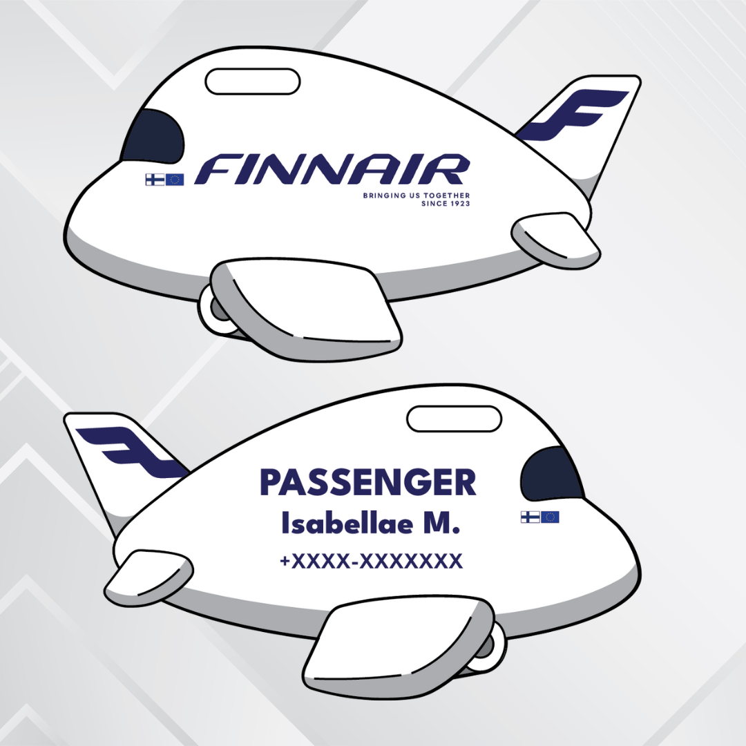 Airplane Tag - Europe Airliners