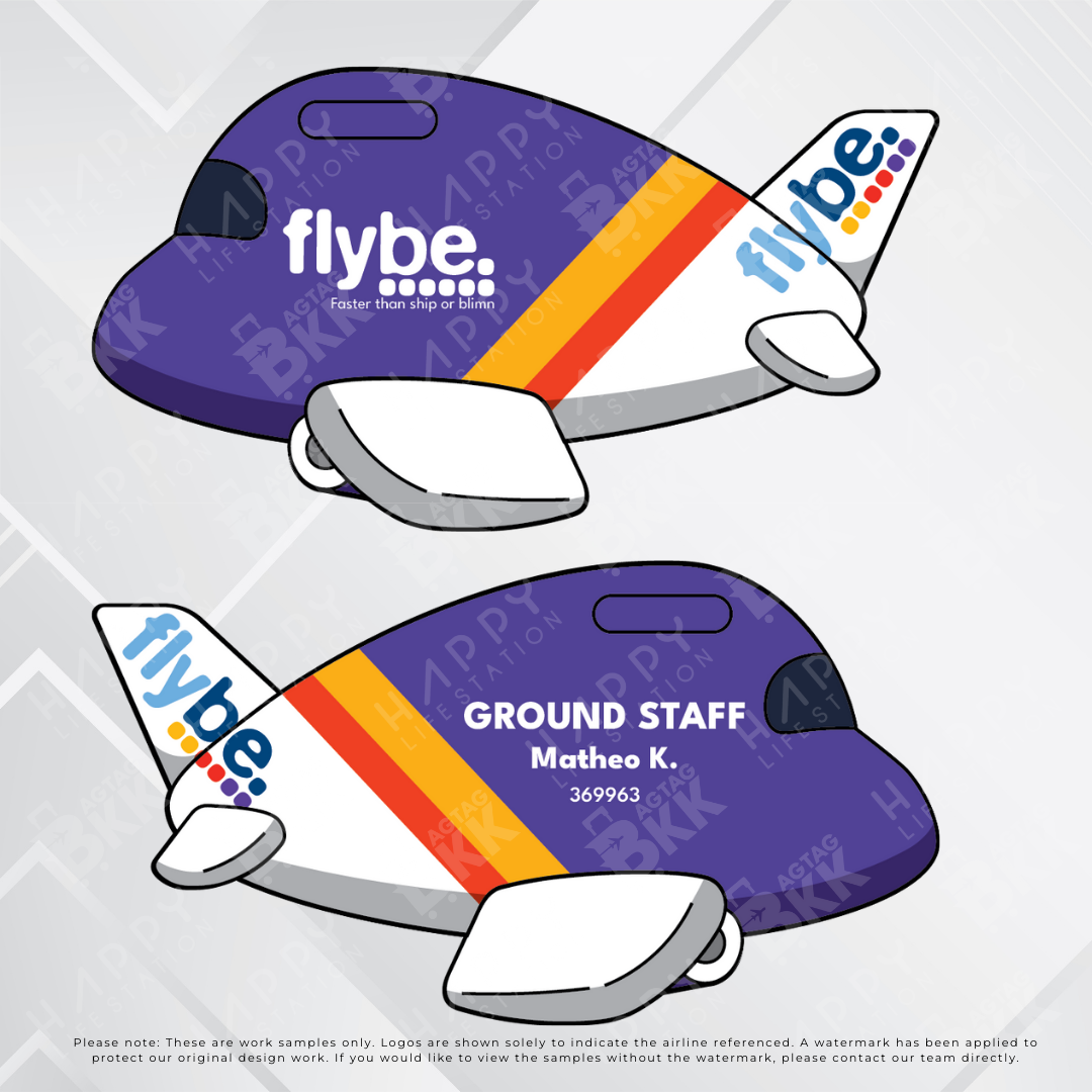 Airplane Tag - Europe Airliners