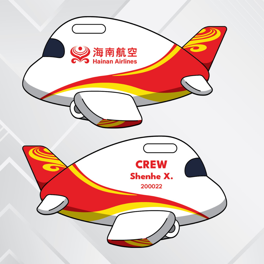 Airplane tag - Hong kong and China Airliners