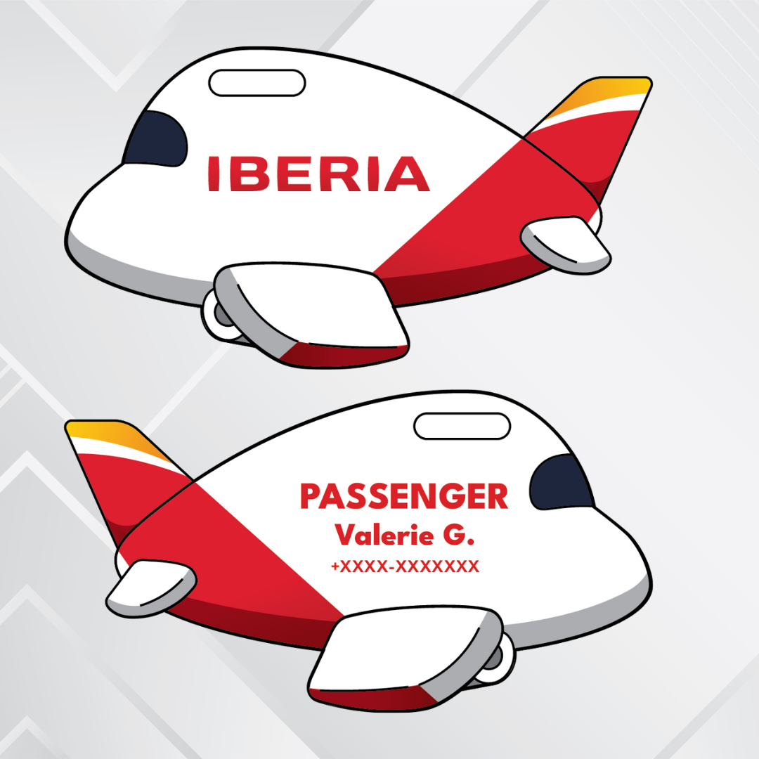 Airplane Tag - Europe Airliners