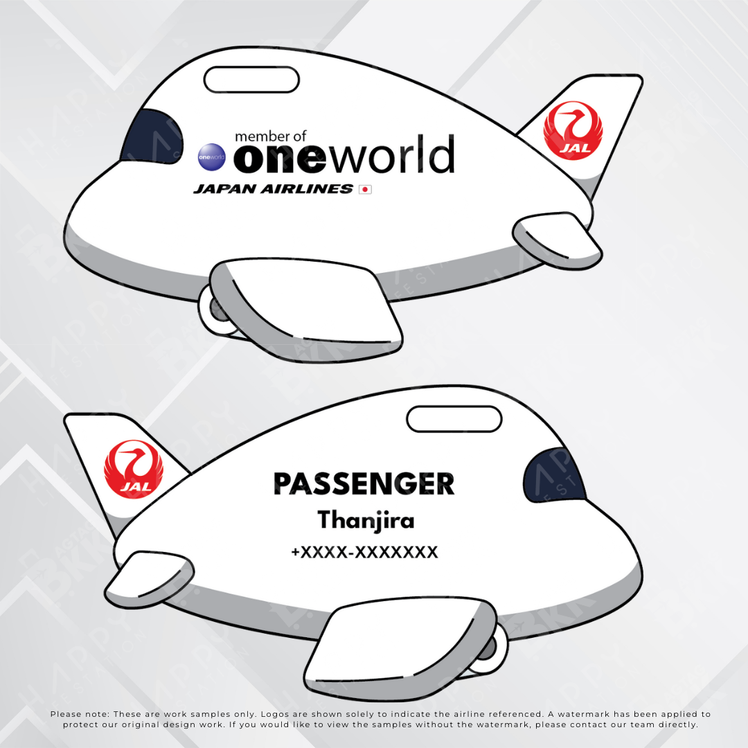 Airplane tag - Japan Airliners