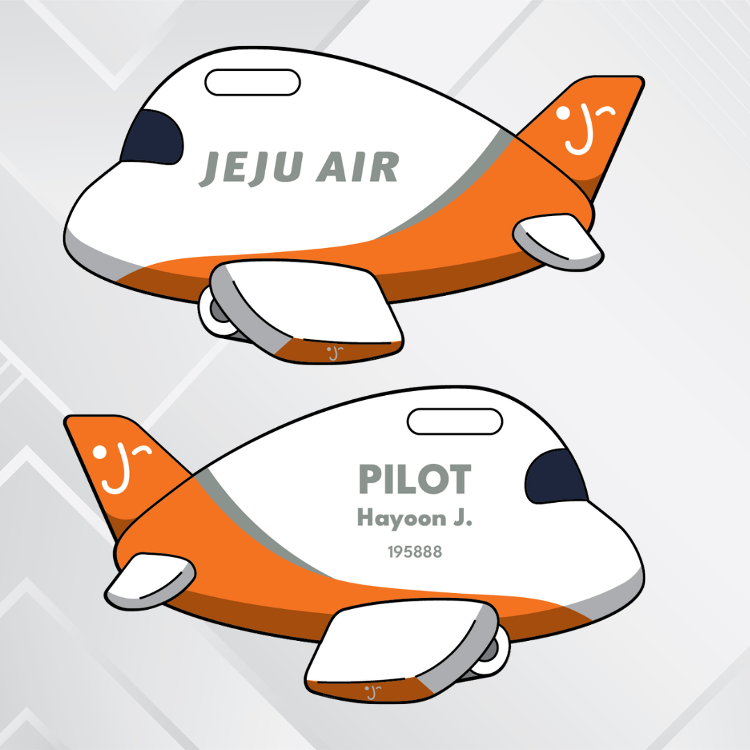 Airplane tag - Korea Airliners