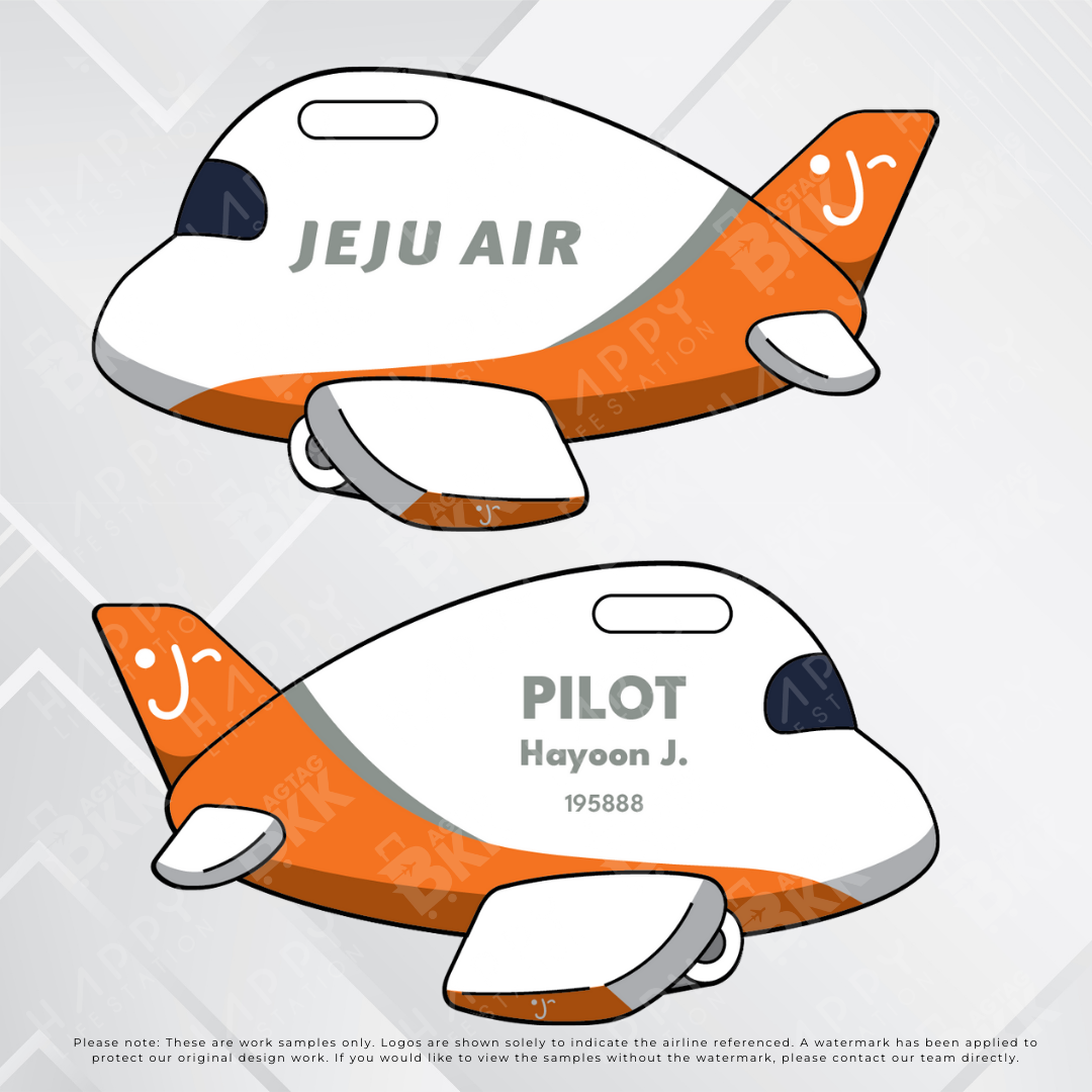 Airplane tag - Korea Airliners