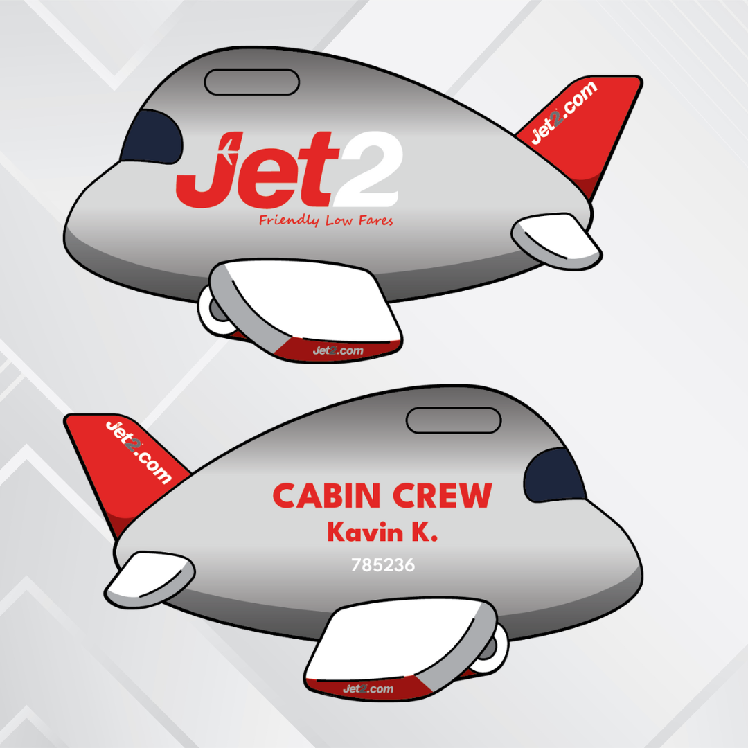 Airplane Tag - Europe Airliners