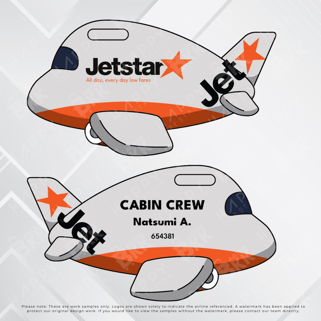 Airplane tag - Malaysia, Singapore