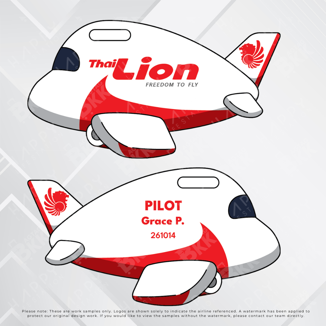 Airplane tag - Thailand Airliners