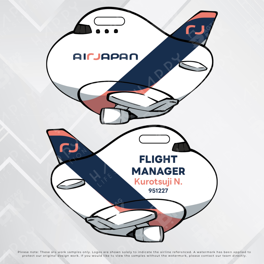 Airplane tag (Mango edition1)