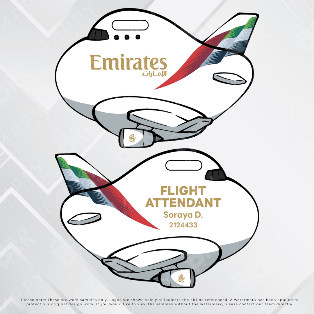 Airplane tag (Mango edition1)