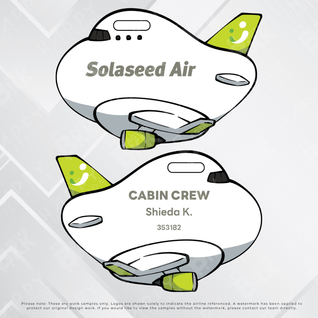 Airplane tag (Mango edition1)