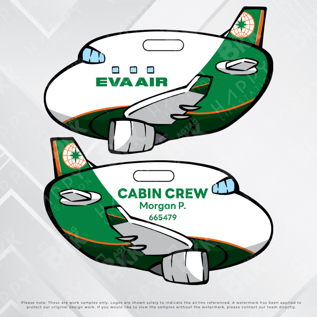 Airplane tag (Peanut edition)