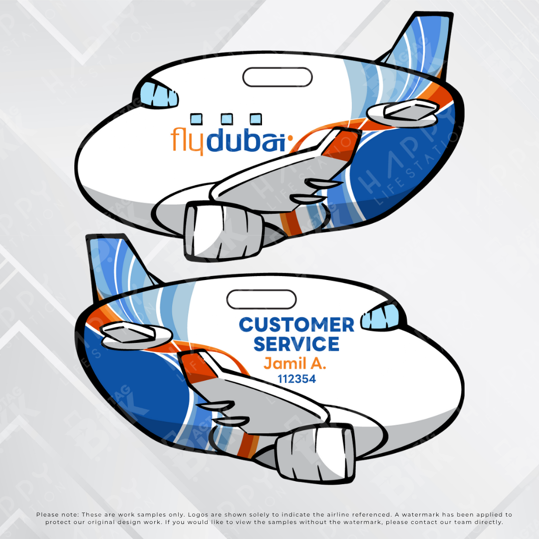 Airplane tag (Peanut edition)