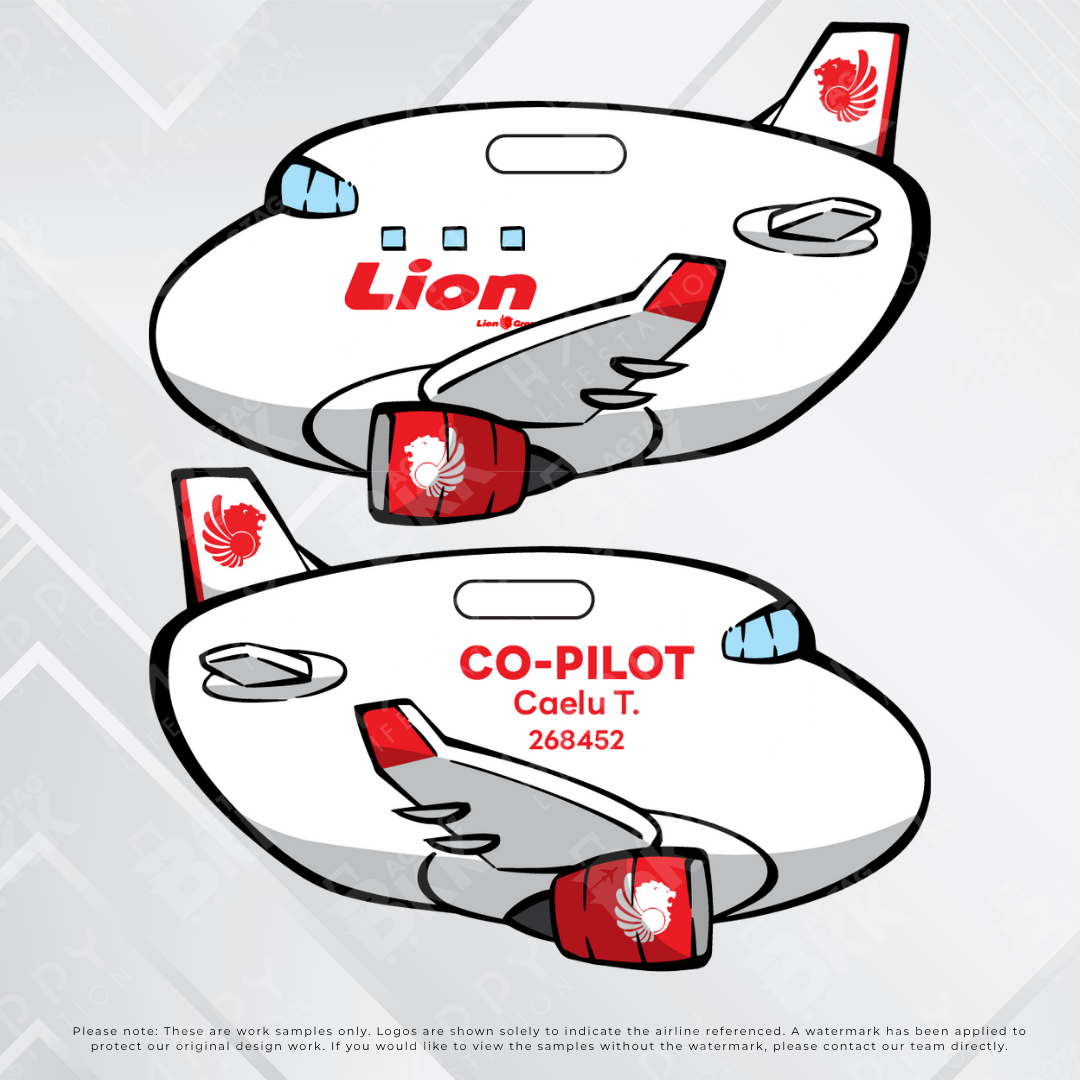 Airplane tag (Peanut edition)