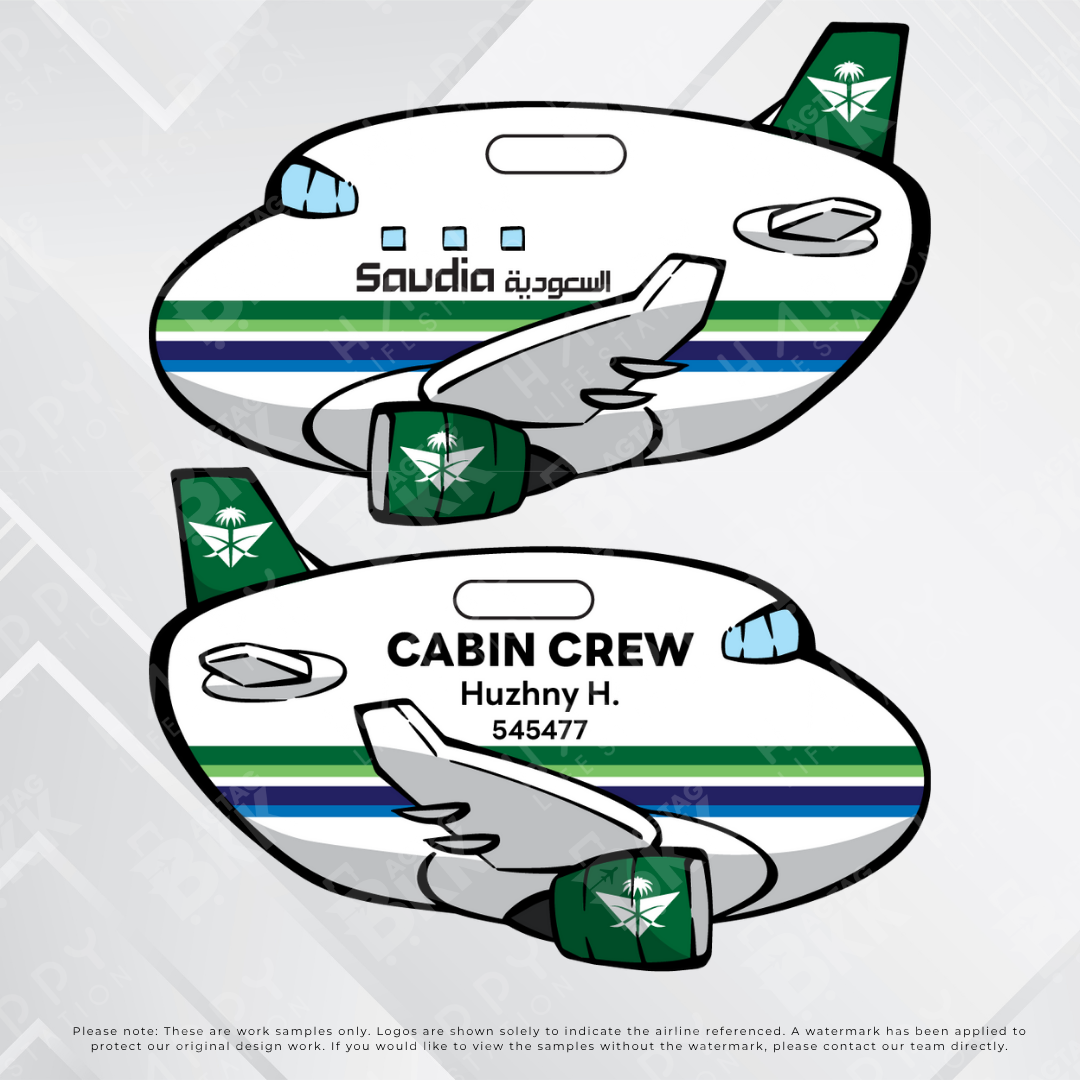 Airplane tag (Peanut edition)