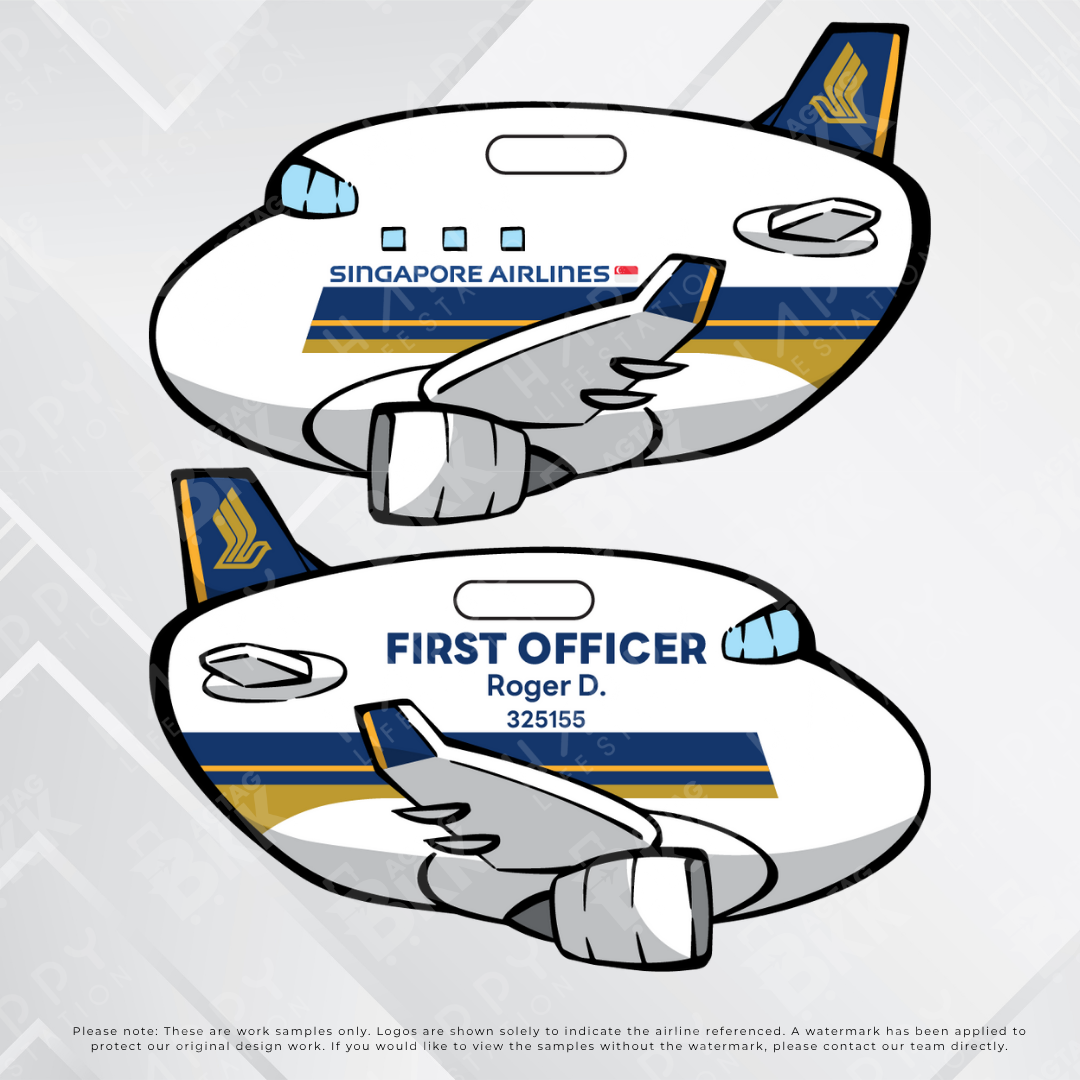 Airplane tag (Peanut edition)