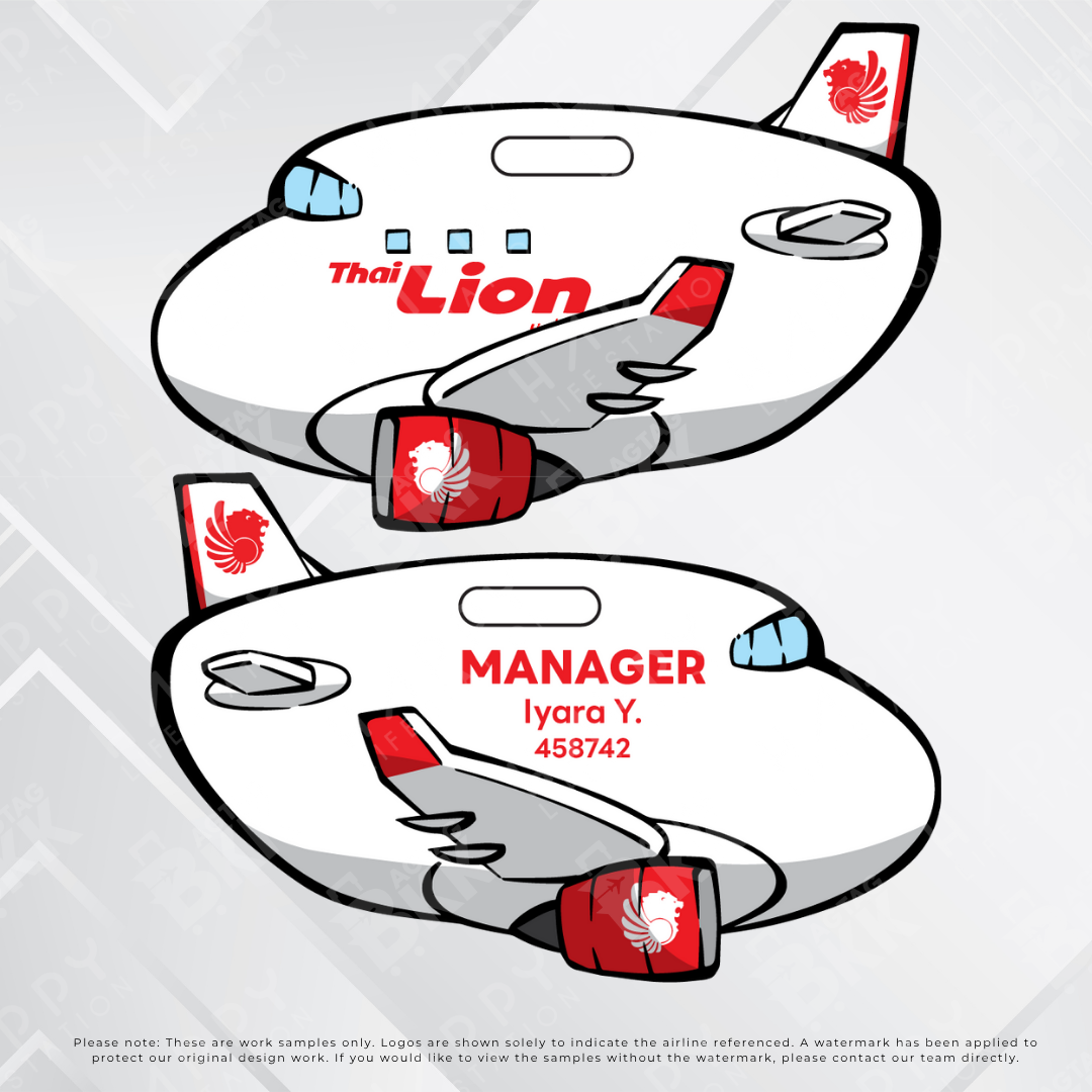 Airplane tag (Peanut edition)