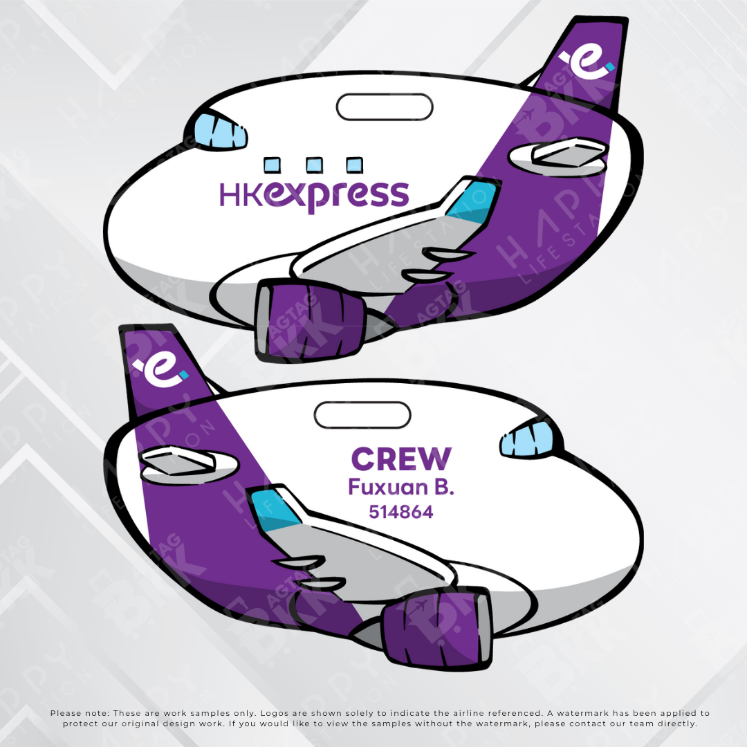Airplane tag (Peanut edition)