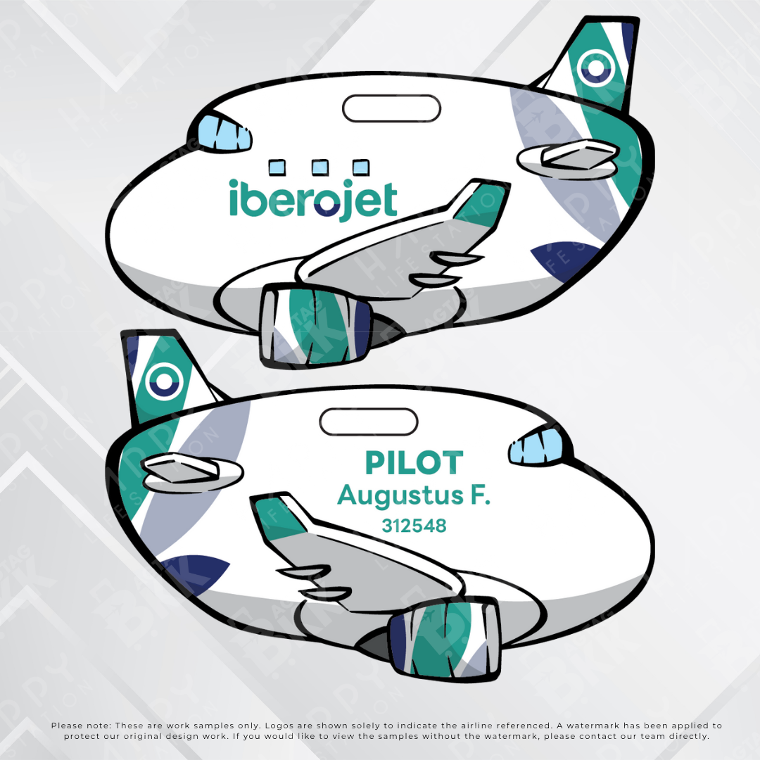 Airplane tag (Peanut edition)