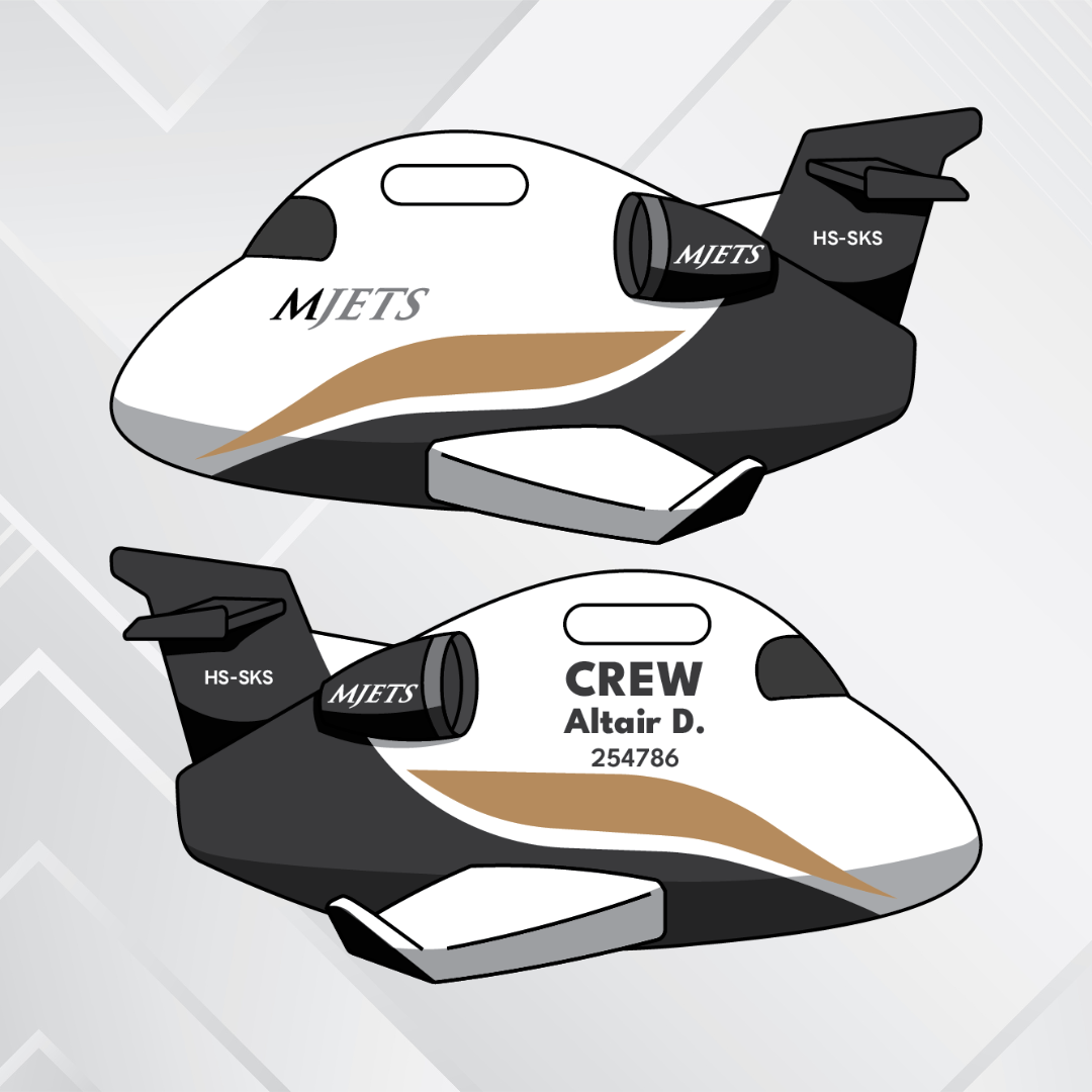 Airplane tag - Thailand Airliners