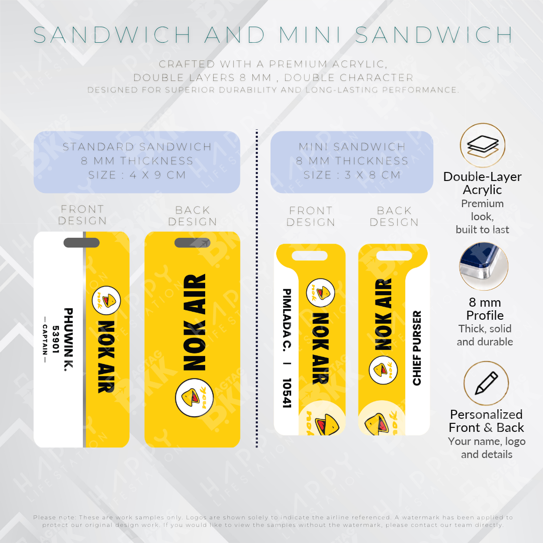 Nok Air - Sandwich Tag