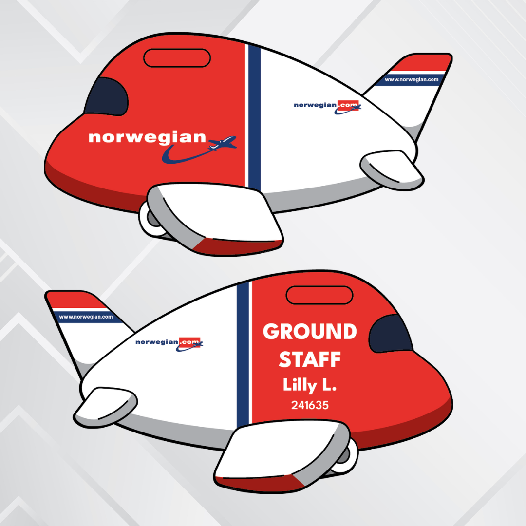 Airplane Tag - Europe Airliners