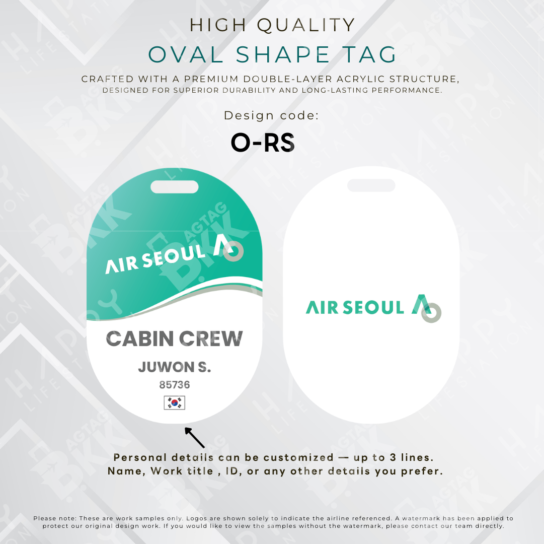 Oval Shape - Korea Airliners