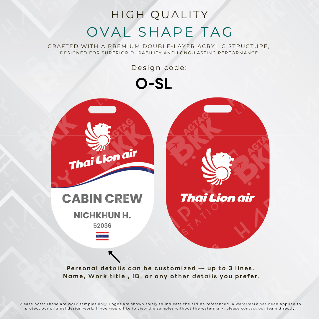 Oval Shape - Thai Airliners