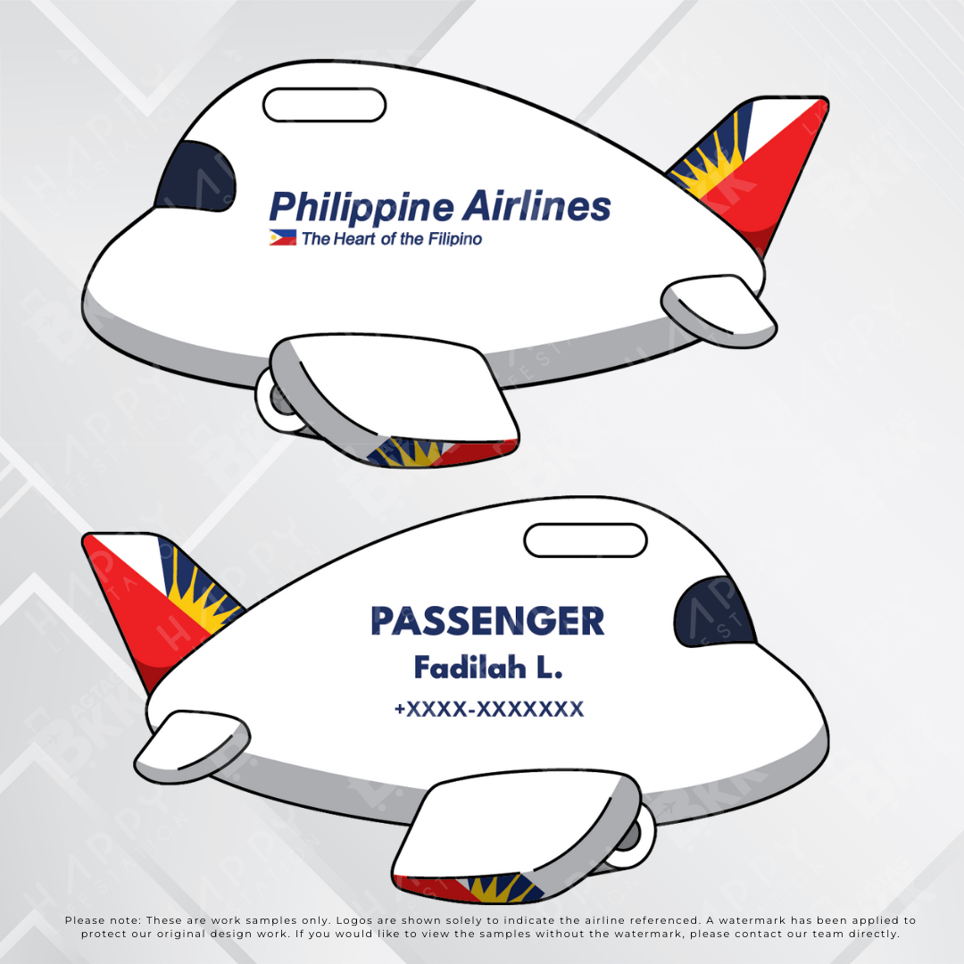 Airplane tag - Other Asian + Oceania Countries