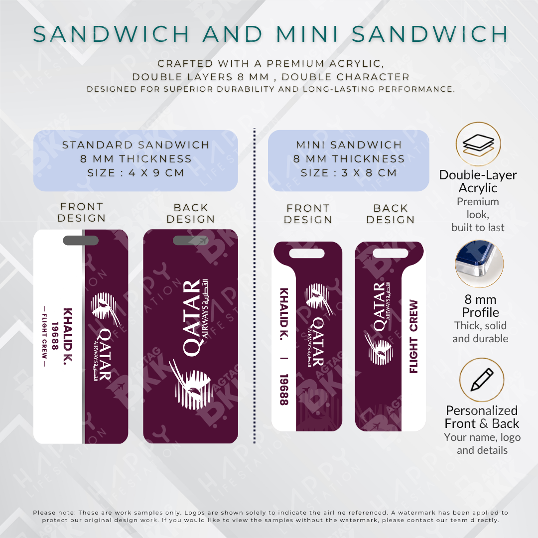 Qatar - Sandwich Tag