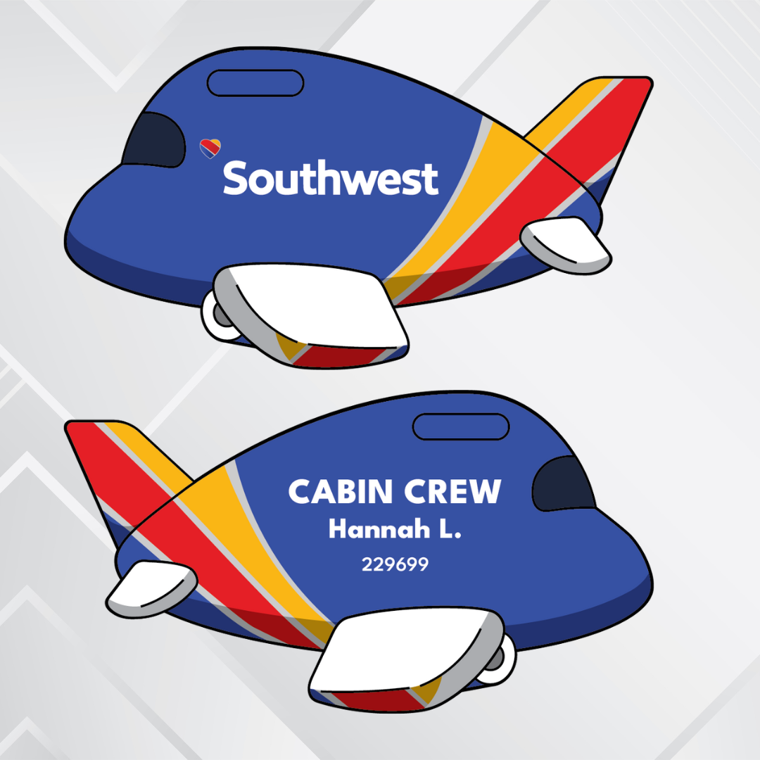 Airplane Tag - North America Airliners