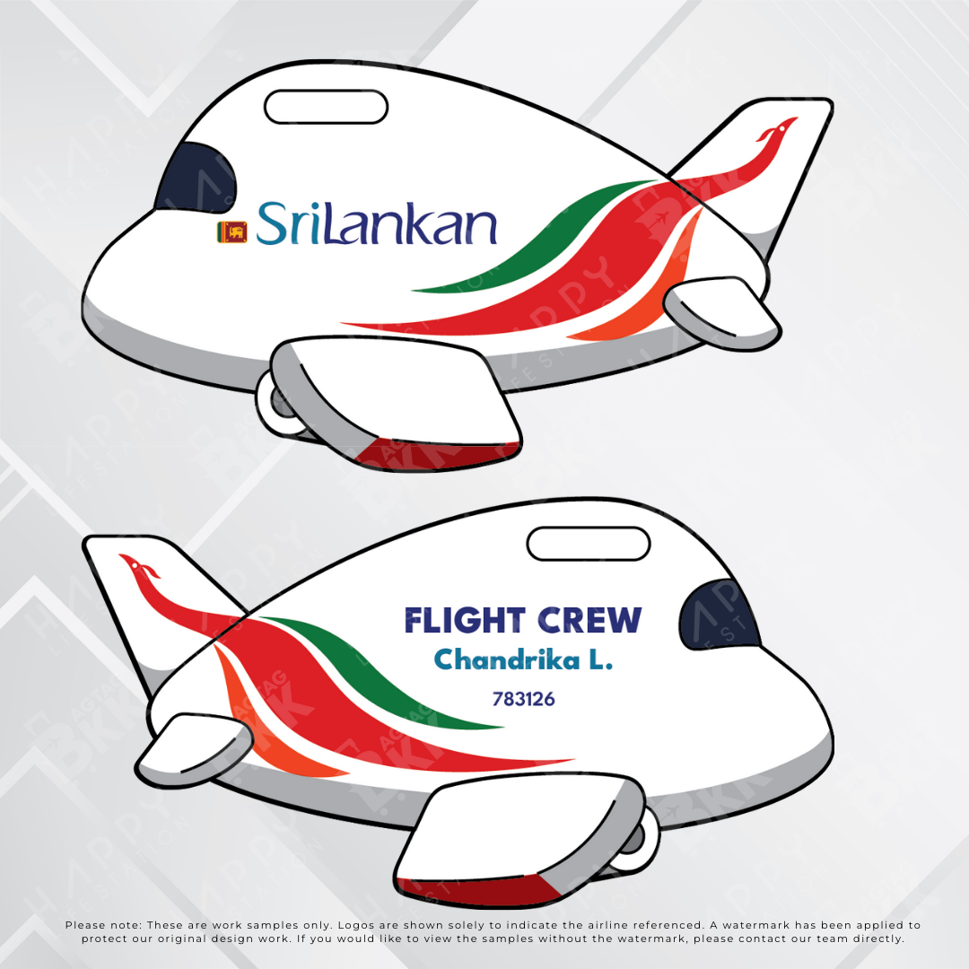 Airplane tag - Other Asian + Oceania Countries