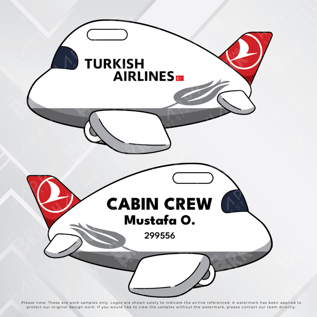 Airplane Tag - Europe Airliners