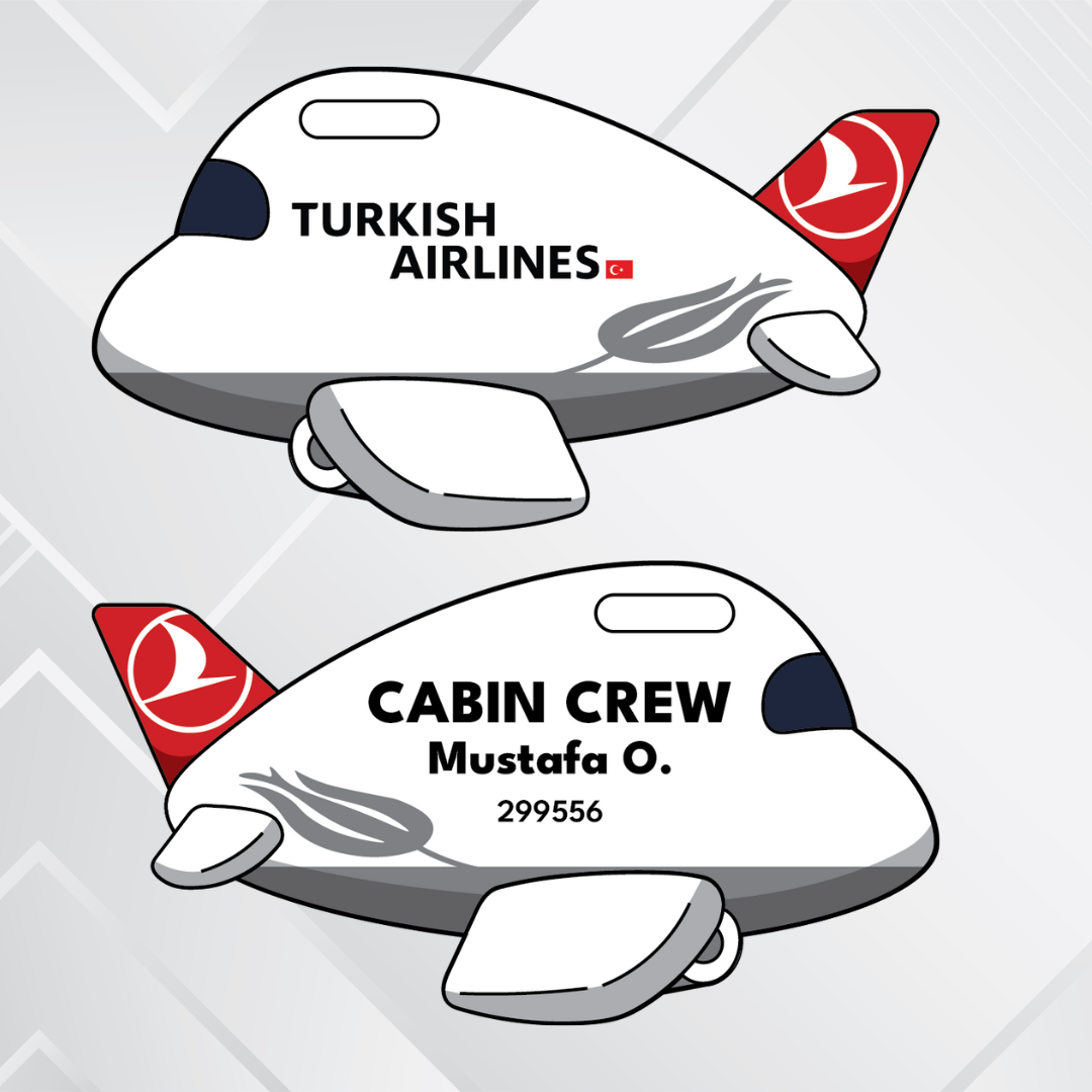 Airplane Tag - Europe Airliners
