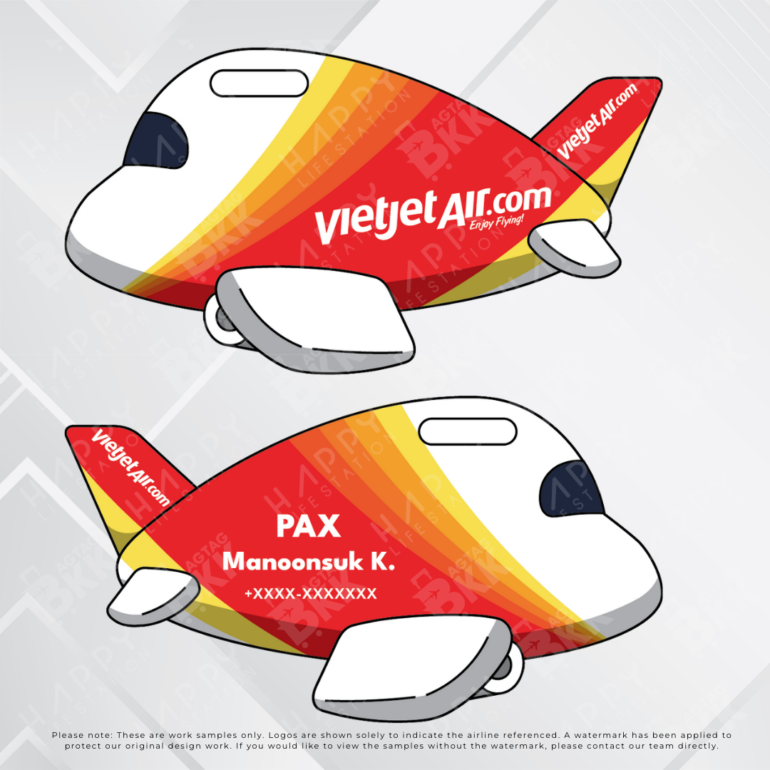 Airplane tag - Thailand Airliners